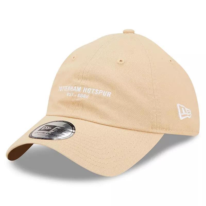 Mens New Era Tan Tottenham Hotspur Team Classic Adjustable Hat Product Image