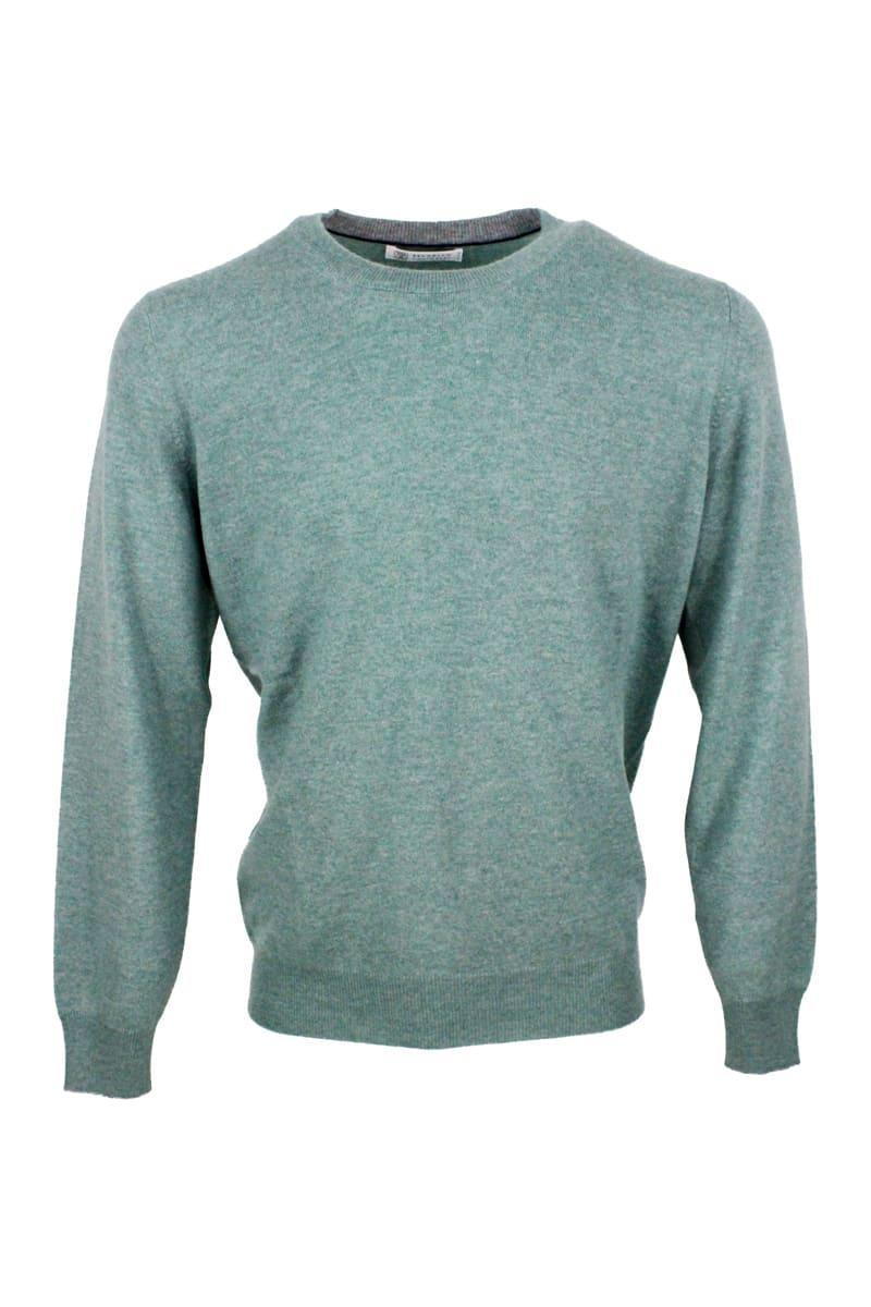 BRUNELLO CUCINELLI Sweaters In Green Product Image