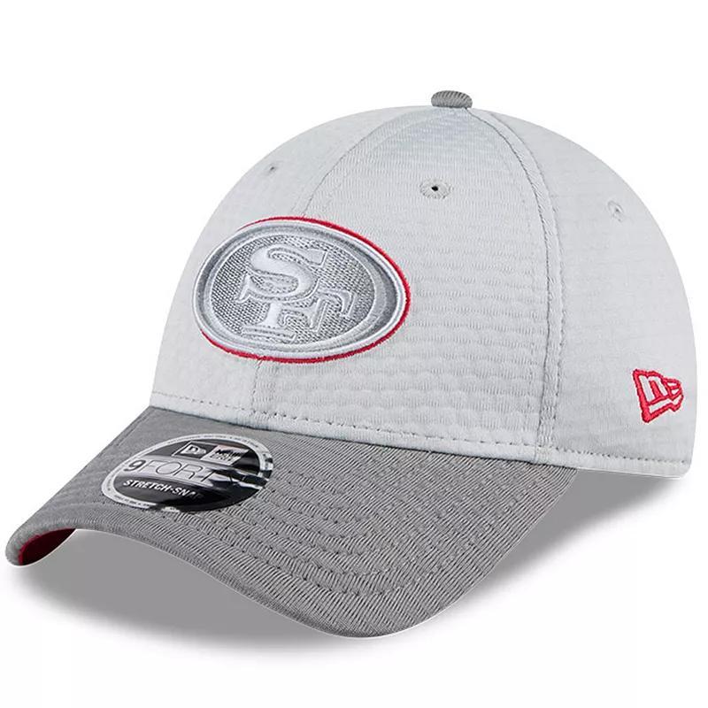 Mens New Era Gray San Francisco 49ers 2024 NFL Training Camp 9FORTY Adjustable Hat Product Image