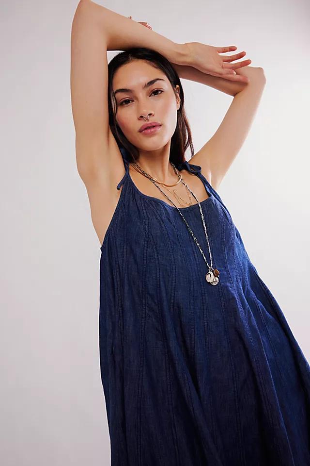 Denim Dreams Midi Dress Product Image