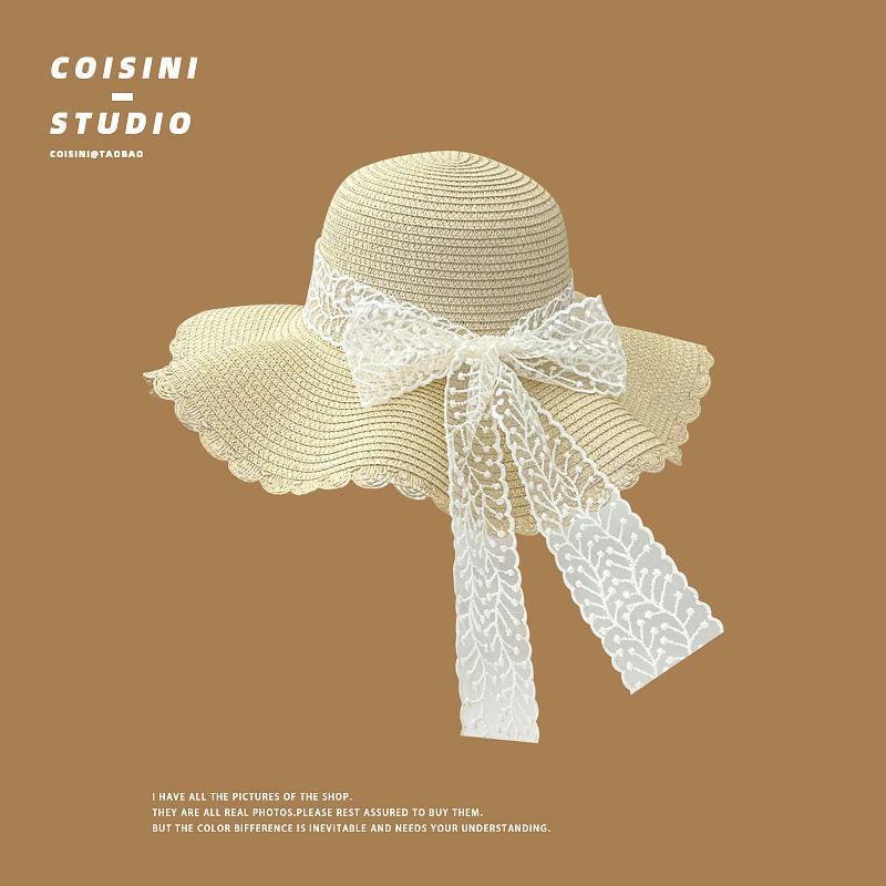 Bow Sun Hat Product Image