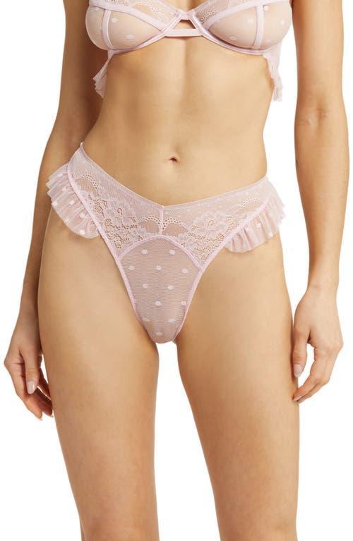 Honeydew Intimates Flora Lace Thong Product Image