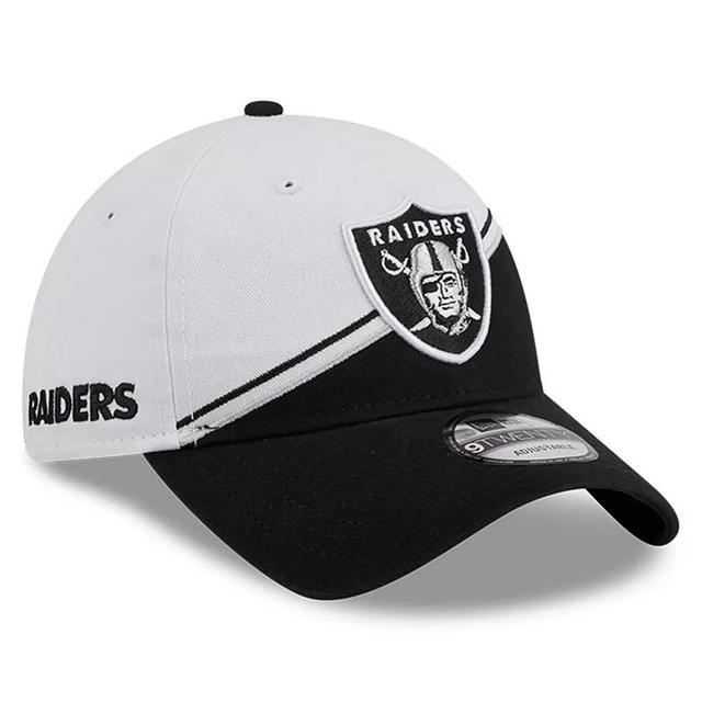 Mens New Era /Black Las Vegas Raiders 2023 Sideline 9TWENTY Adjustable Hat Product Image