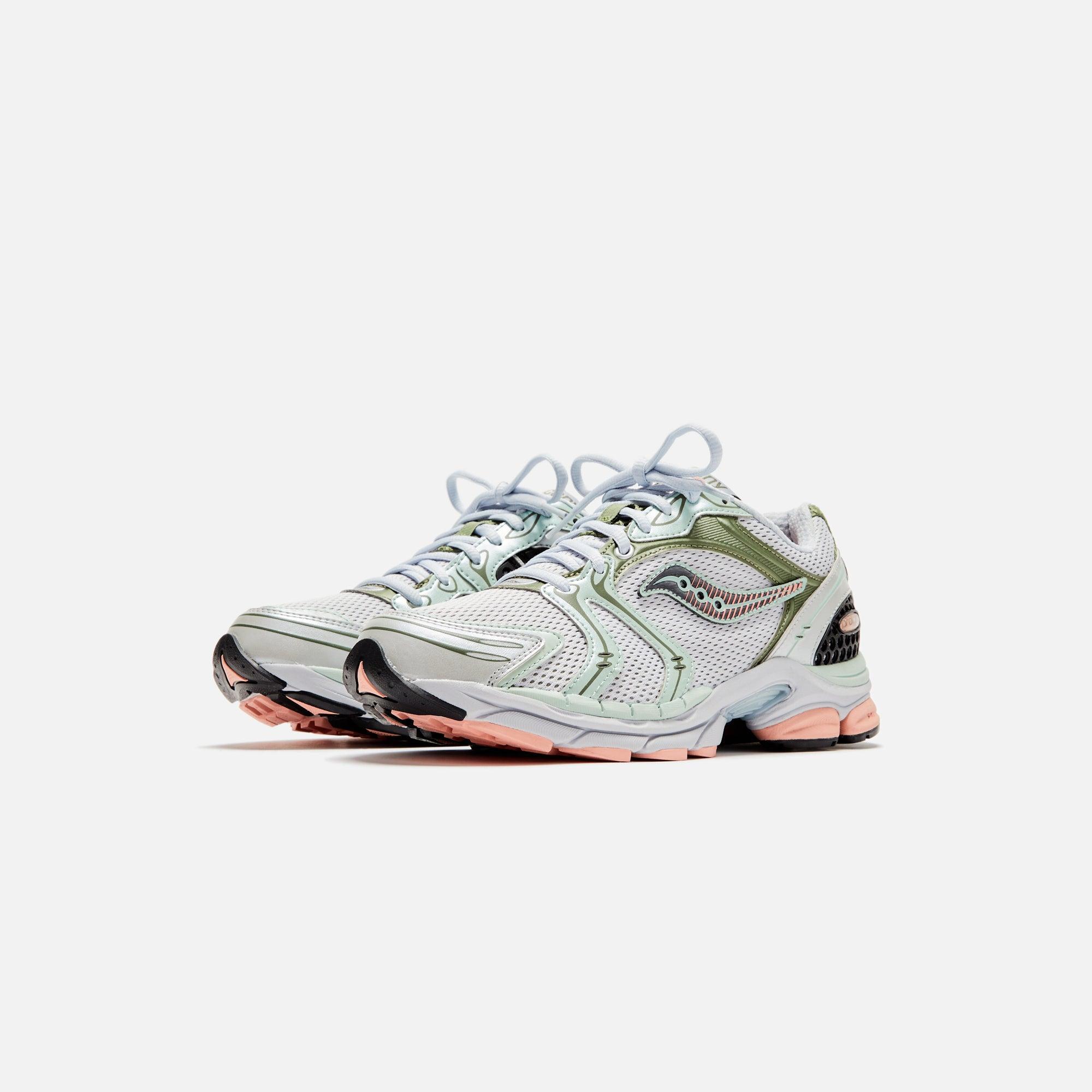 Saucony Progrid Triumph 4 - Grey / Green Male Product Image