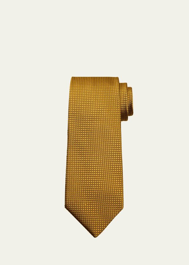 Mens Textured Silk Tie Product Image