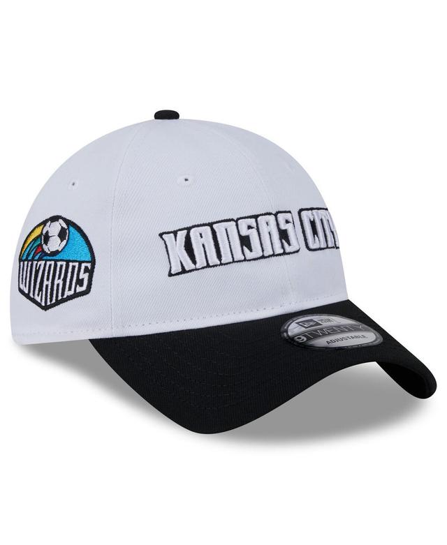 New Era Mens White Sporting Kansas City 2024 9TWENTY Adjustable Hat Product Image