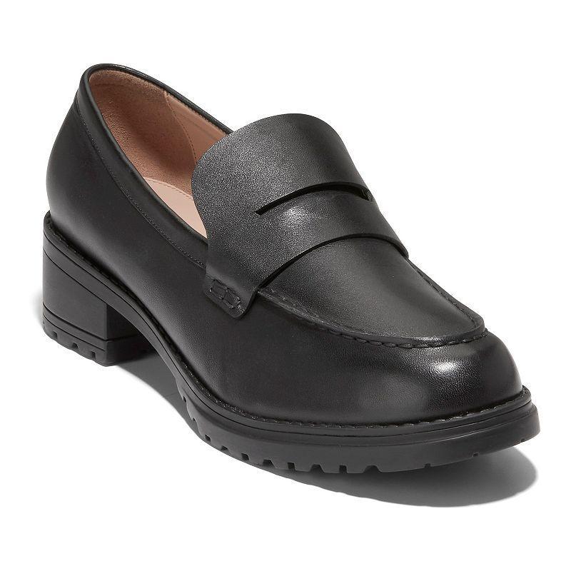 Cole Haan Camea Lug Loafer (Irish Coffee Leather) Women's Flat Shoes Product Image