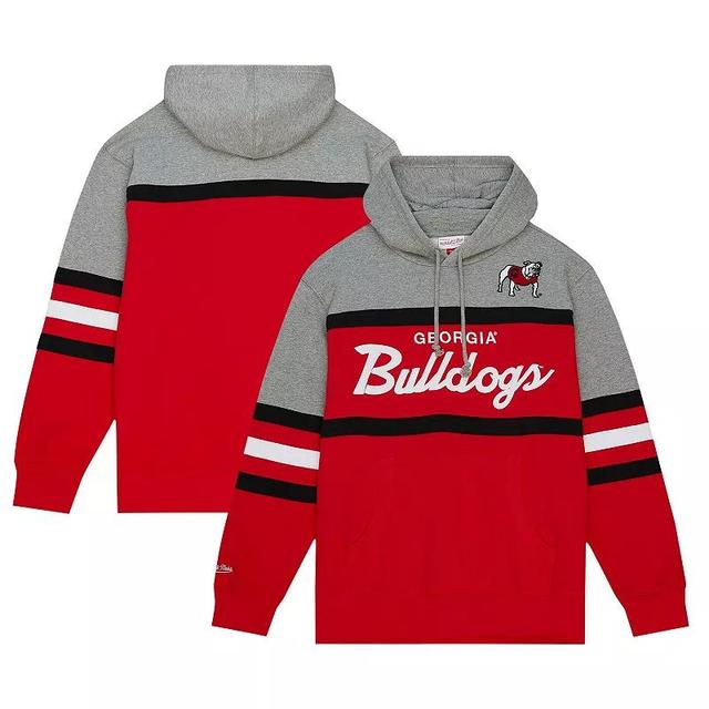 Mens Mitchell & Ness Georgia Bulldogs Head Coach Pullover Hoodie Product Image