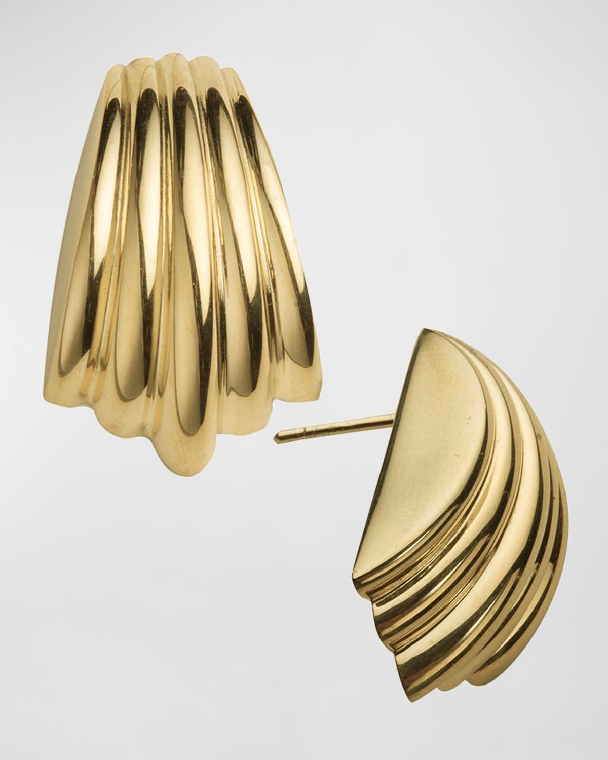 Cooper Gold-Plated Earrings Product Image