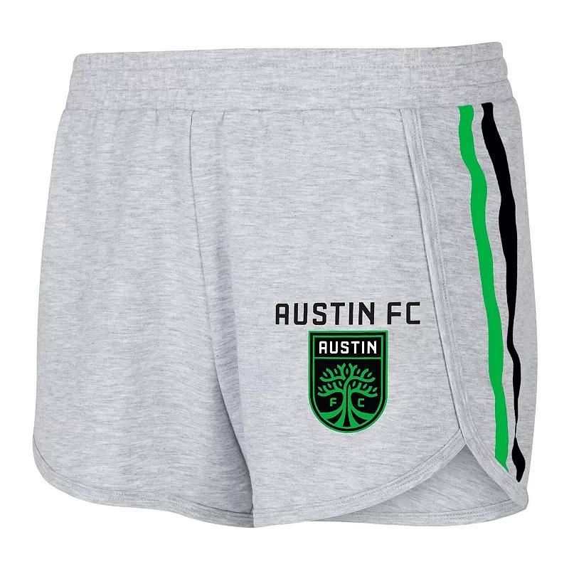 Womens Concepts Sport Gray Austin FC Cedar Tri-Blend Shorts Product Image