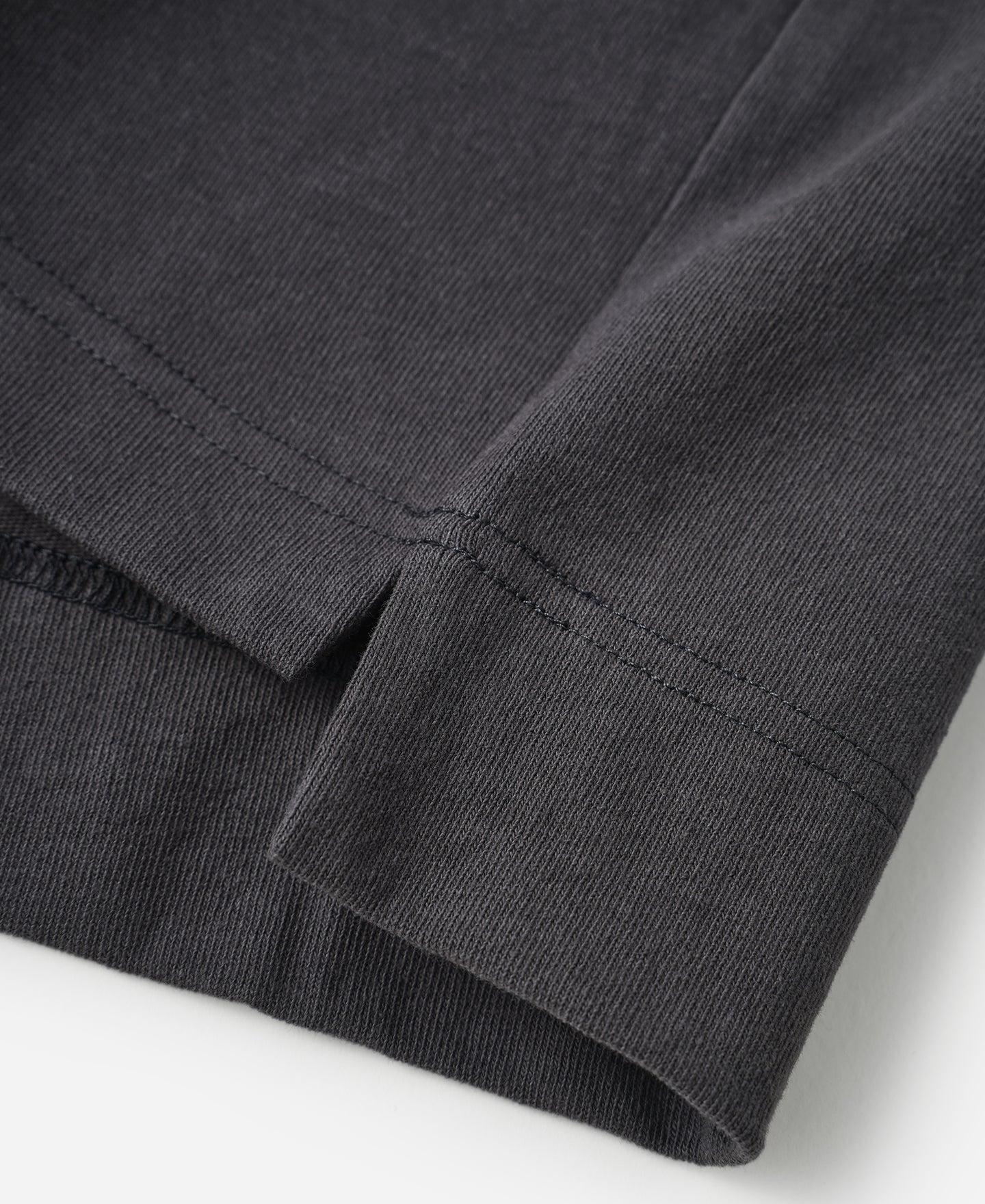 9.8 oz Cotton Classic Pocket T-Shirt - Dark Gray Product Image