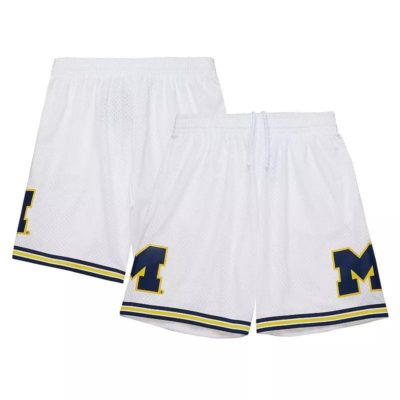 Mens Mitchell & Ness Michigan Wolverines 1991/92 Throwback Jersey Shorts Product Image