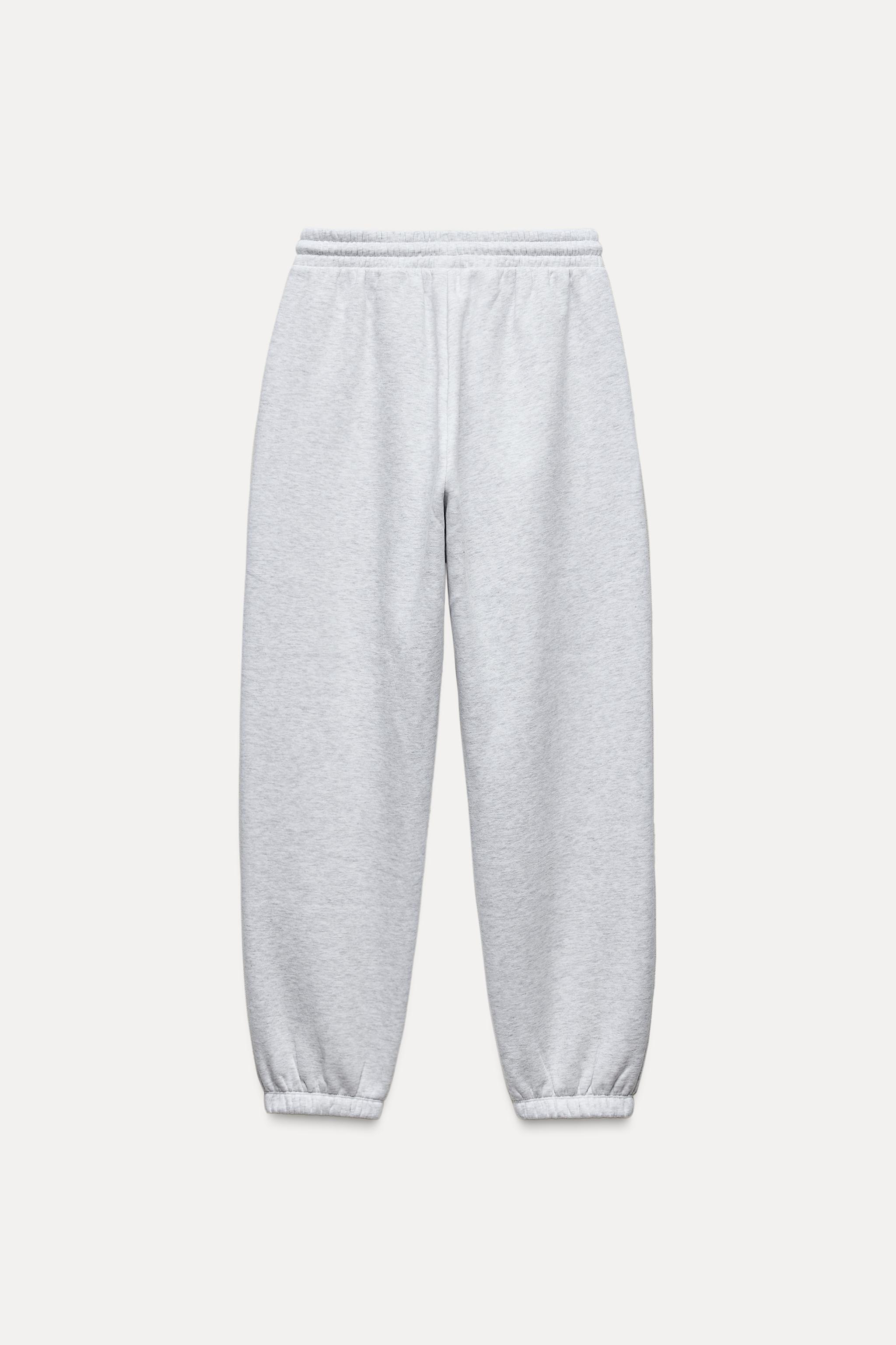 PLUSH TEXT JOGGER PANTS Product Image