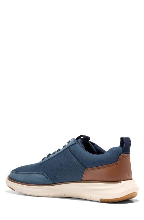 COLE HAAN Grand Remix Derby Sneaker In Blue Wing Teal,oxford Tan,ivory Product Image