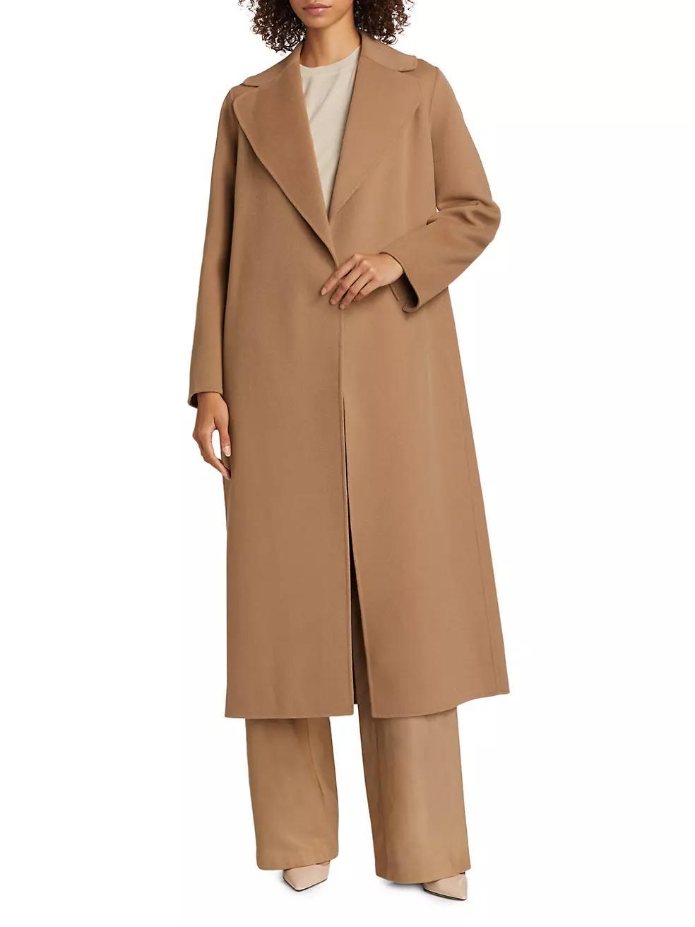 Poldo Wool Trench Coat Product Image