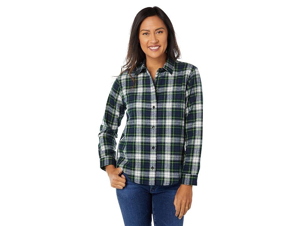 L.L.Bean Petite Scotch Plaid Shirt (Dress Gordon) Women's Clothing Product Image