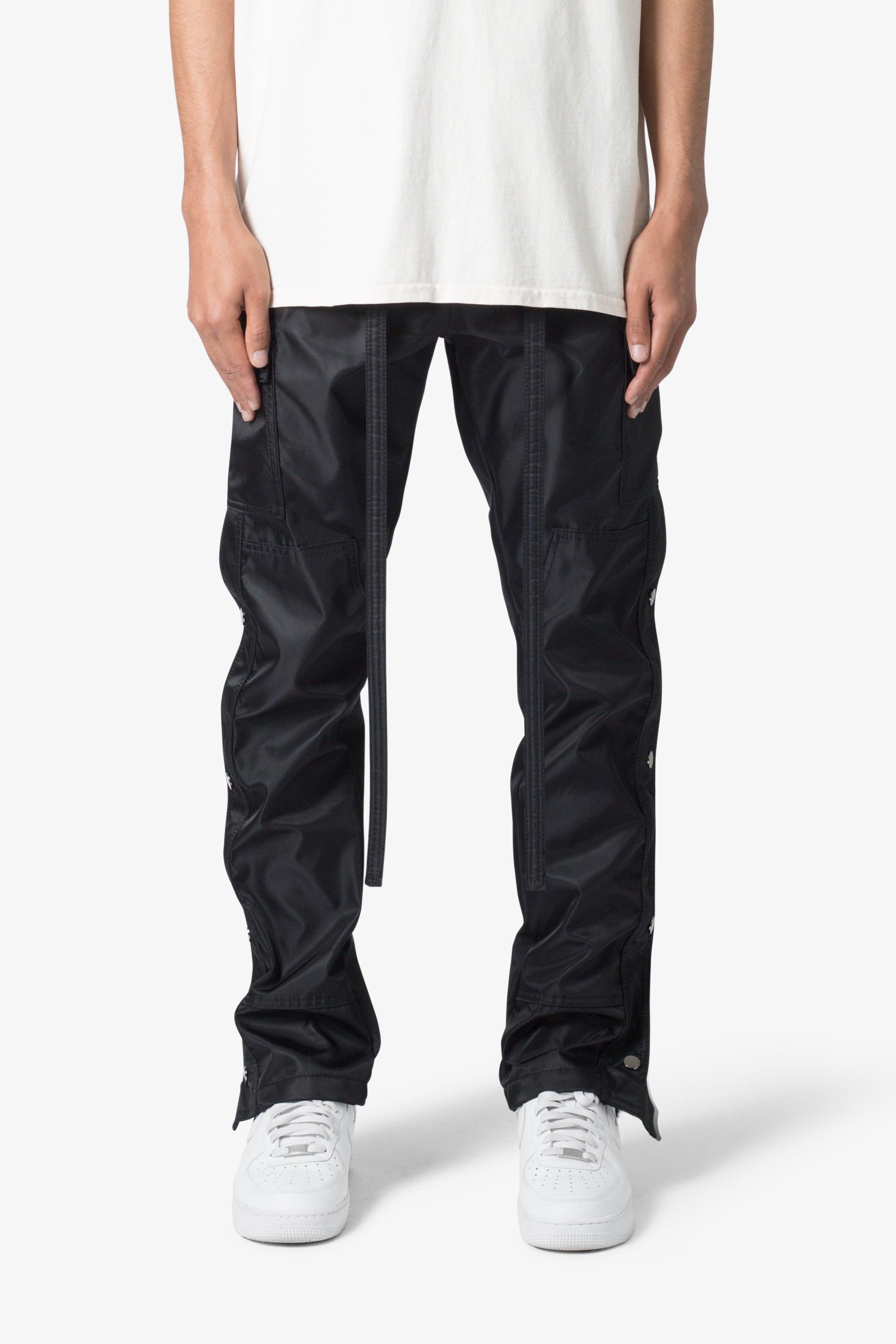 Snap Zipper II Cargo Pants - Black Product Image