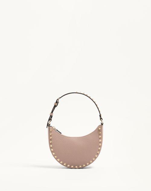 MINI ROCKSTUD HOBO BAG IN GRAINY CALFSKIN Product Image