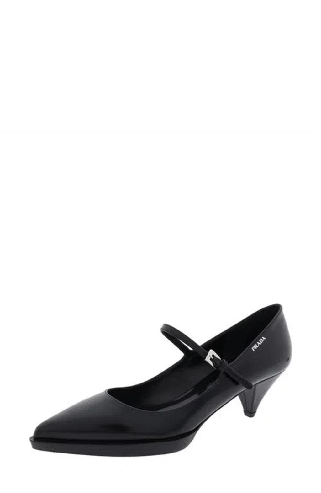 Runway Pointed Toe Mary Jane In Black product image