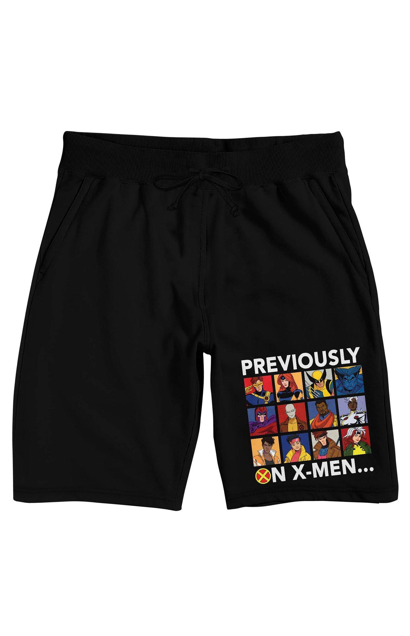 Mens X-Men 97 Previosuly Pajama Shorts Product Image