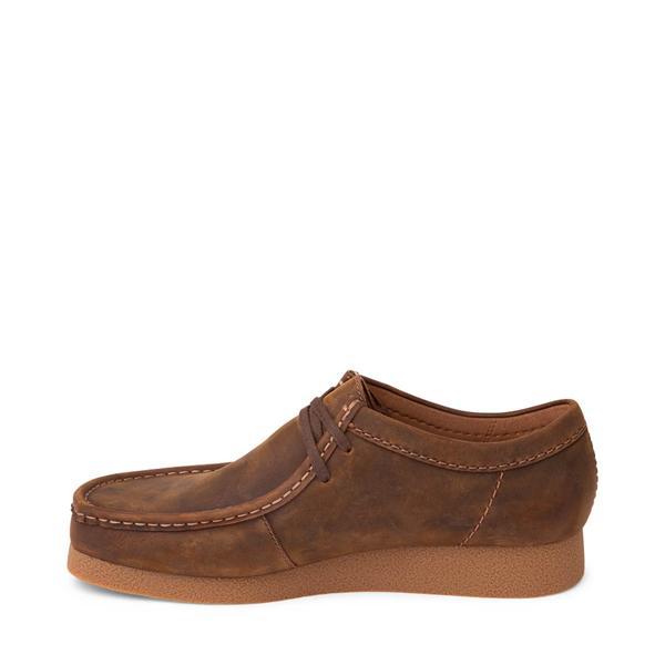 Mens Clarks Wallabee EVO Casual Shoe - Beeswax Product Image