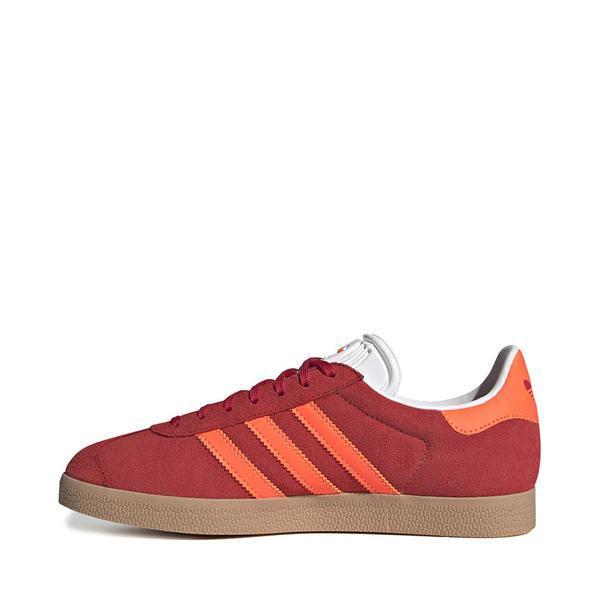 Womens adidas Gazelle Athletic Shoe Solar Orange / Off White Product Image