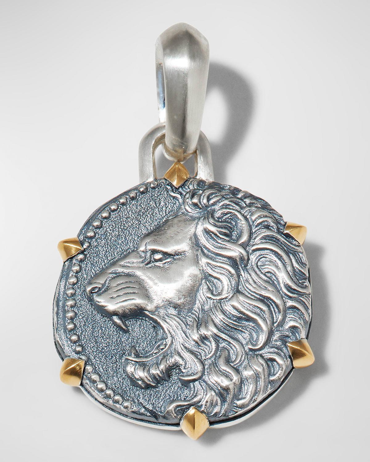 David Yurman Sterling Silver & 18K Yellow Gold Zodiac Sagittarius Amulet Enhancer Product Image