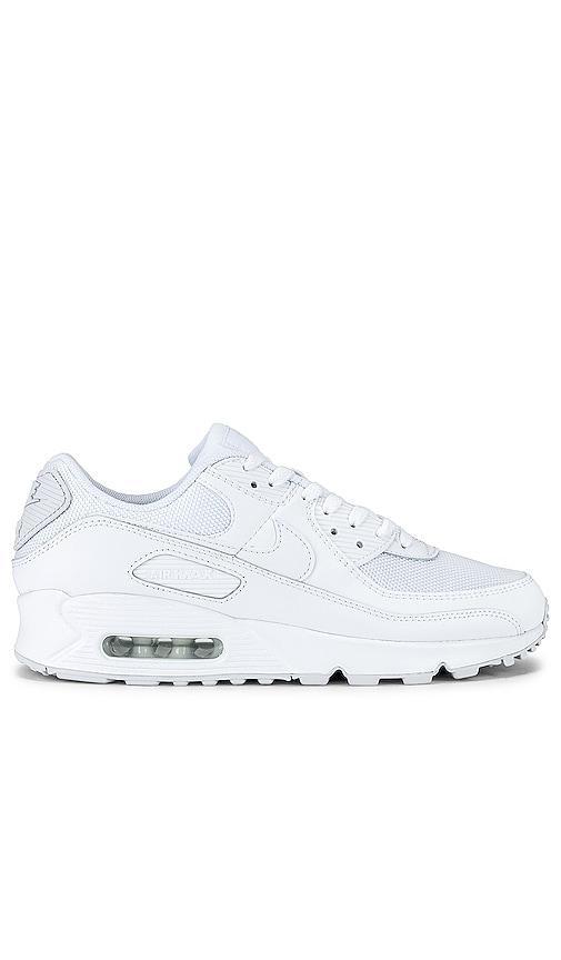 Nike Mens Nike Air Max 90 - Mens Running Shoes Iron Grey/Dark Smoke Grey/White Product Image