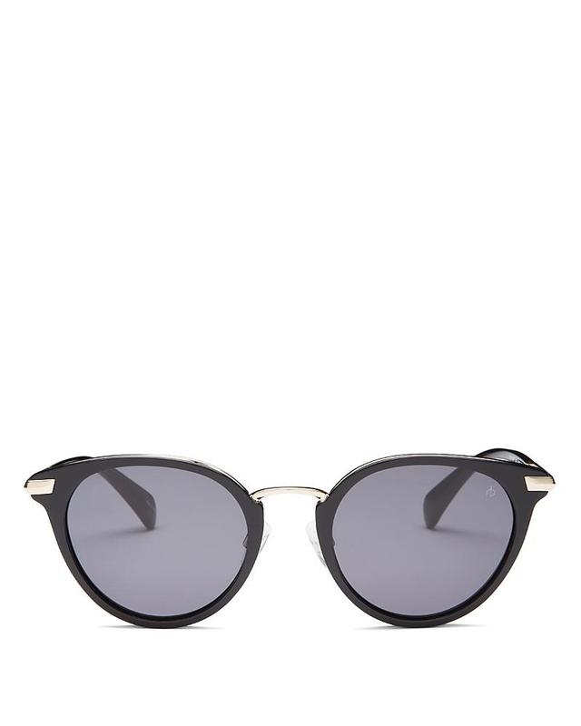 rag & bone 53mm Round Sunglasses Product Image