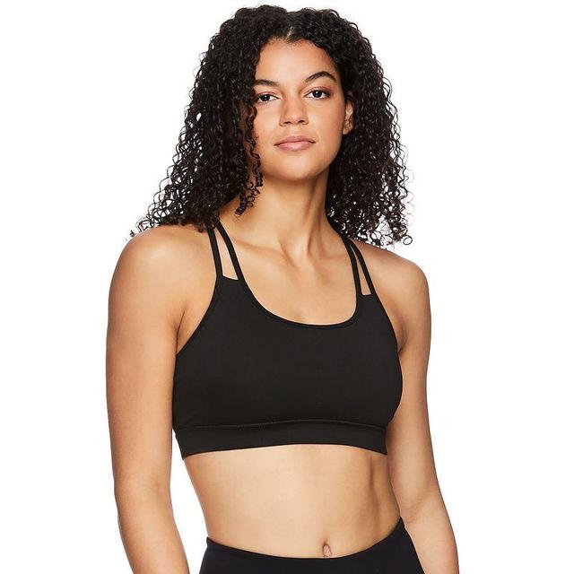 Gaiam Shine Wire-Free Medium Impact Yoga Sports Bra, Womens Product Image