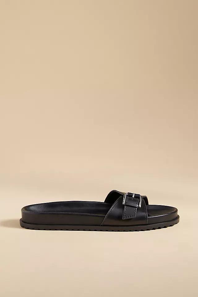 By Anthropologie Buckle Slide Sandals Product Image