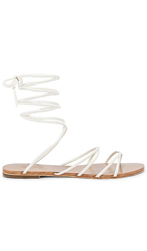 RAYE Collette Sandal in White. Size 6, 6.5, 7.5, 9, 9.5. Product Image