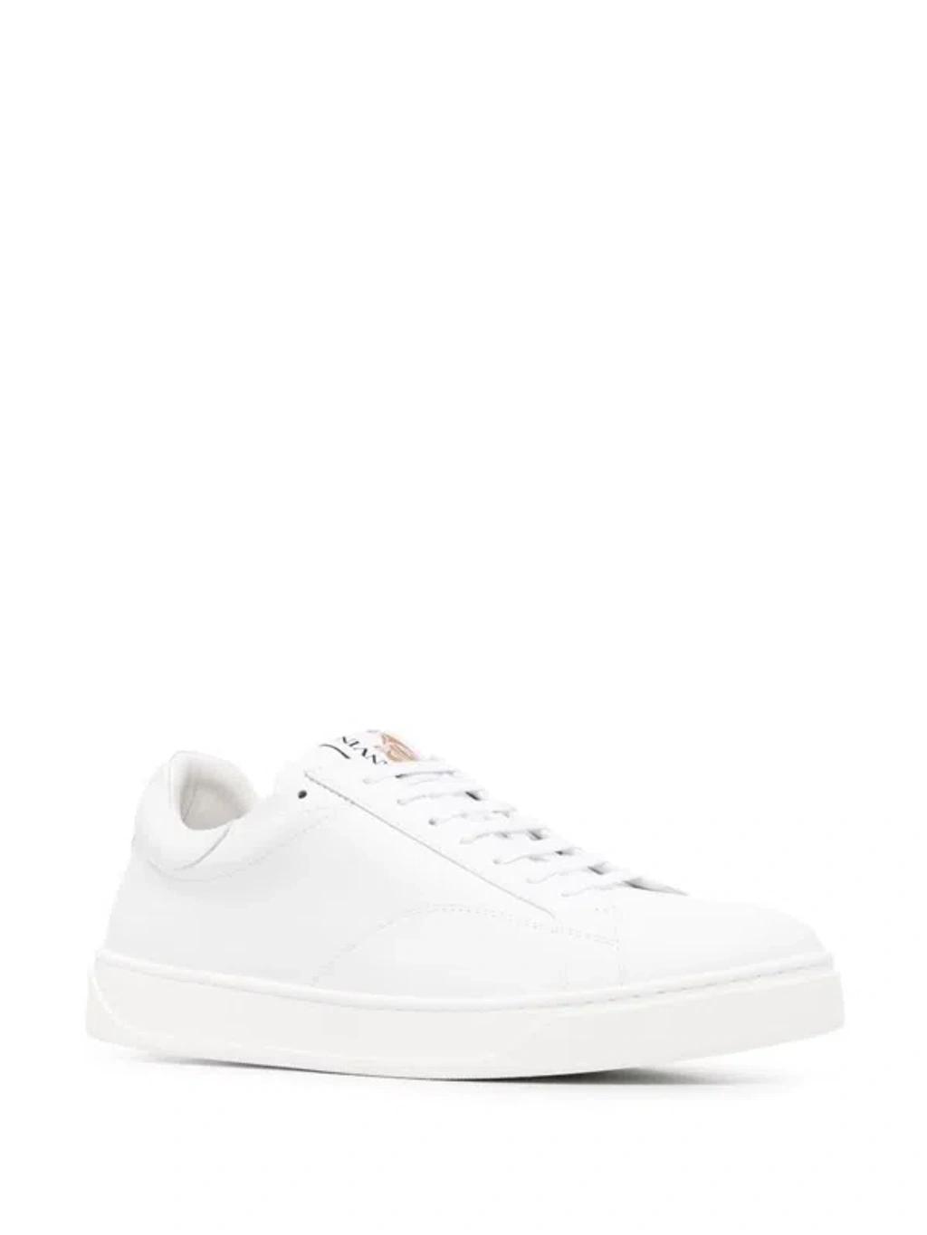 LANVIN Ddb0 Sneakers In White Leather Product Image