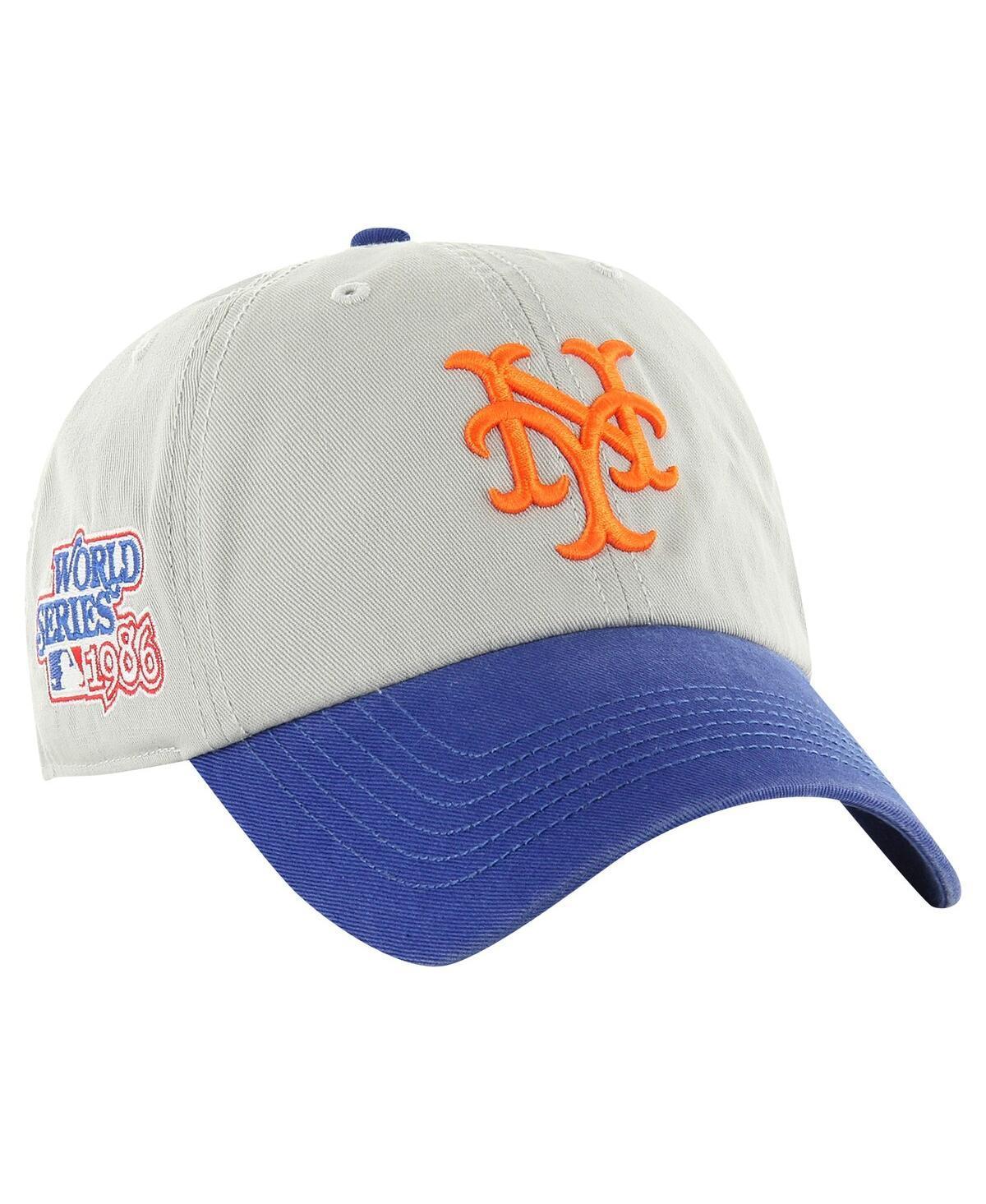 Mens 47 Gray/Royal New York Mets Sure Shot Classic Franchise Fitted Hat Product Image