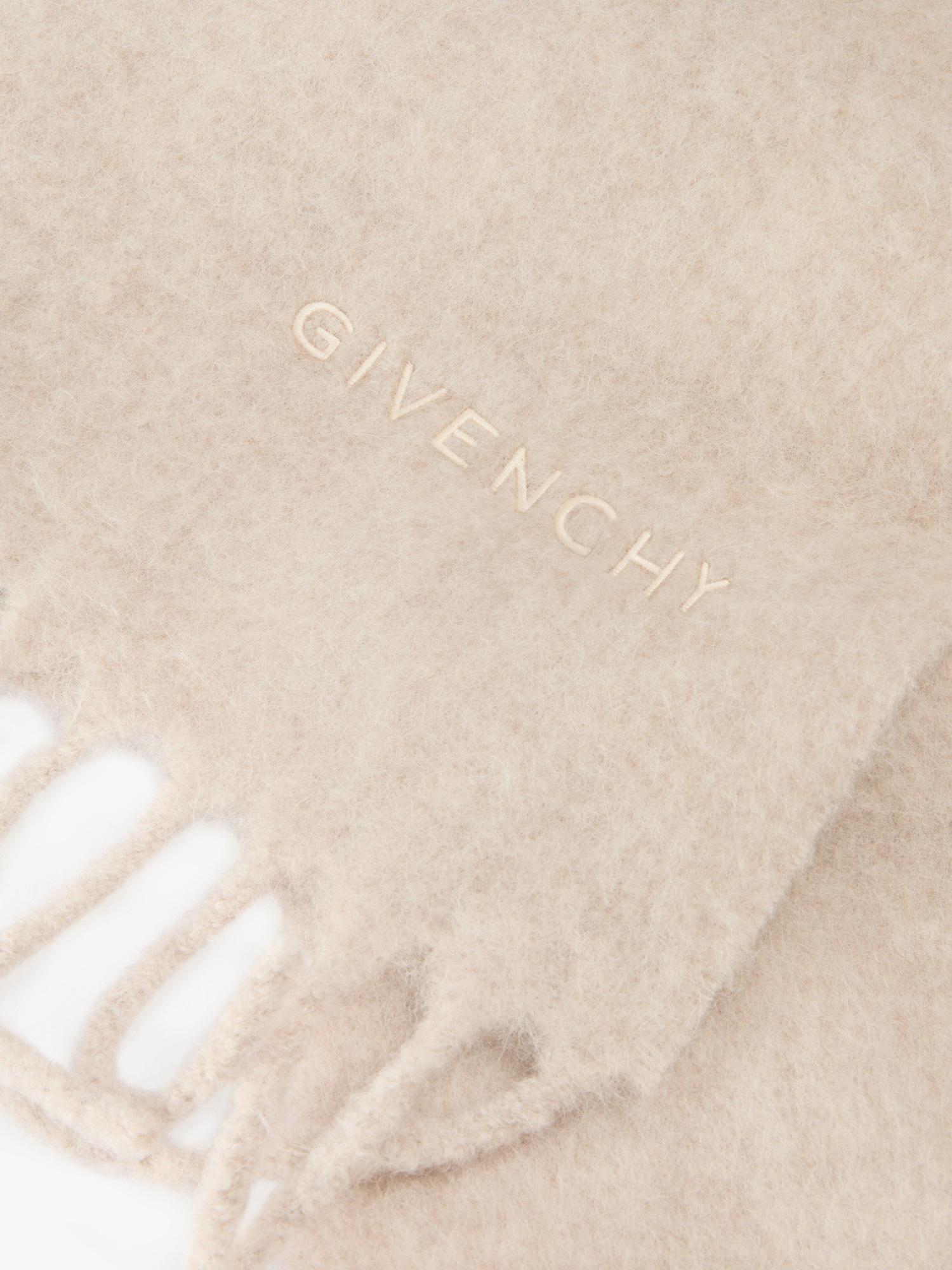 GIVENCHY oversized scarf in alpaca Product Image