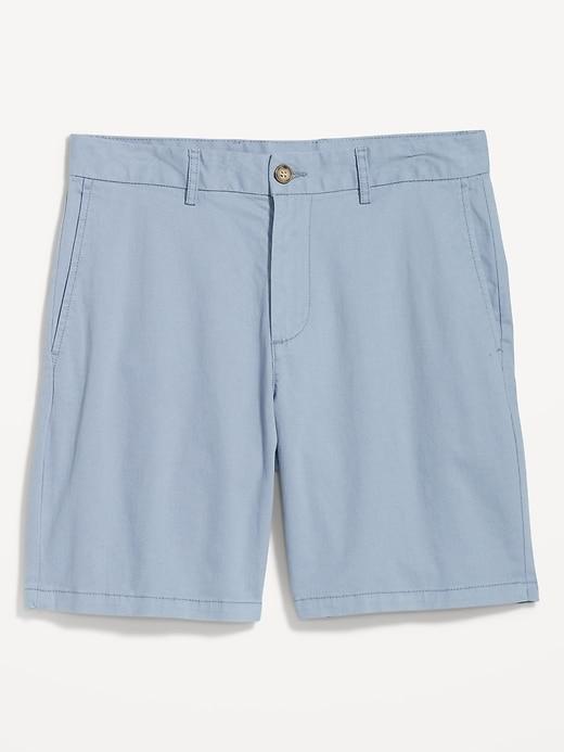 Slim Built-In Flex Rotation Chino Shorts -- 8-inch inseam Product Image