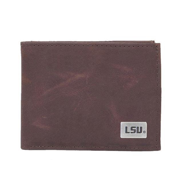 LSU Tigers Leather Bifold Wallet Product Image