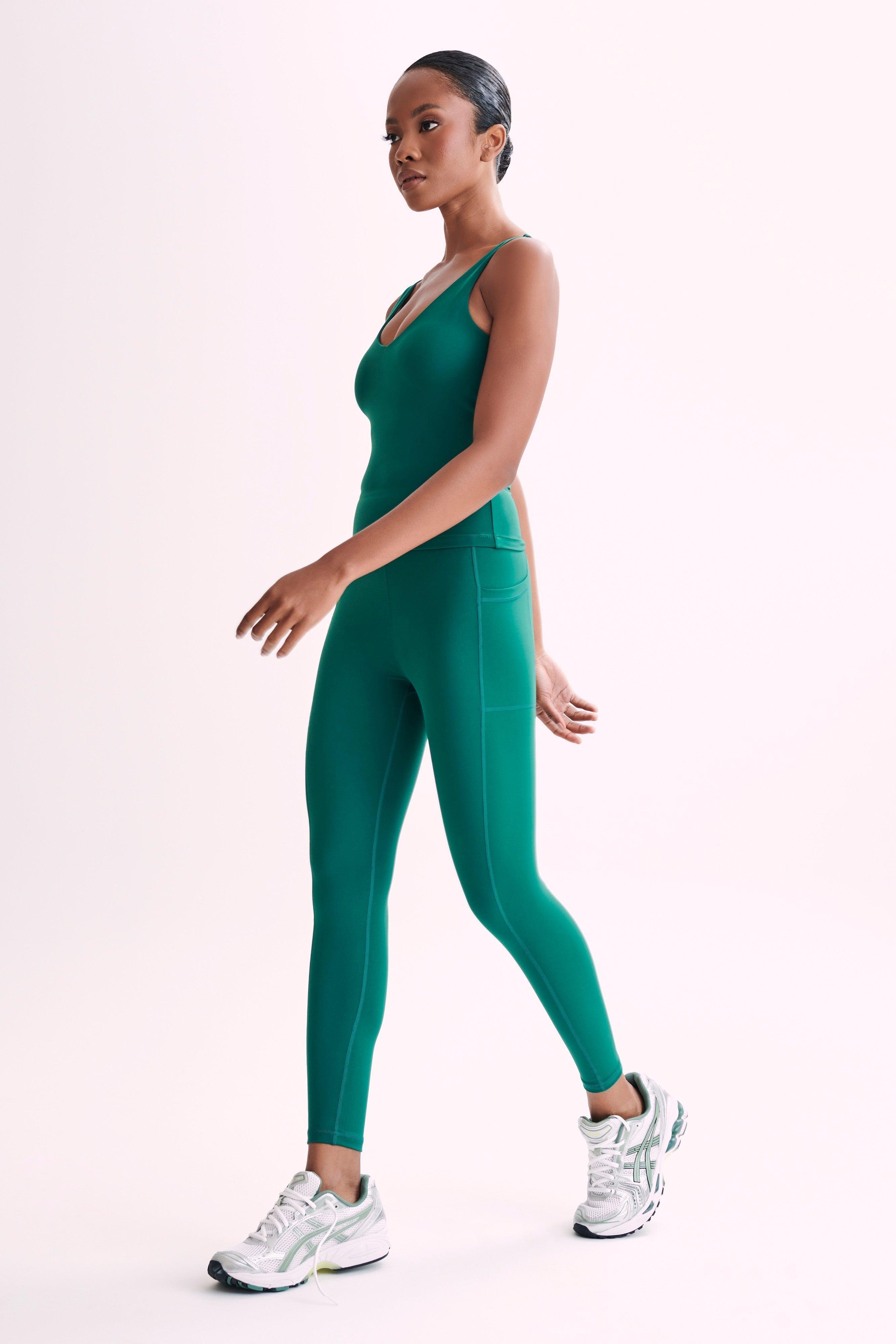 Nadine Yoga Top - Green Product Image