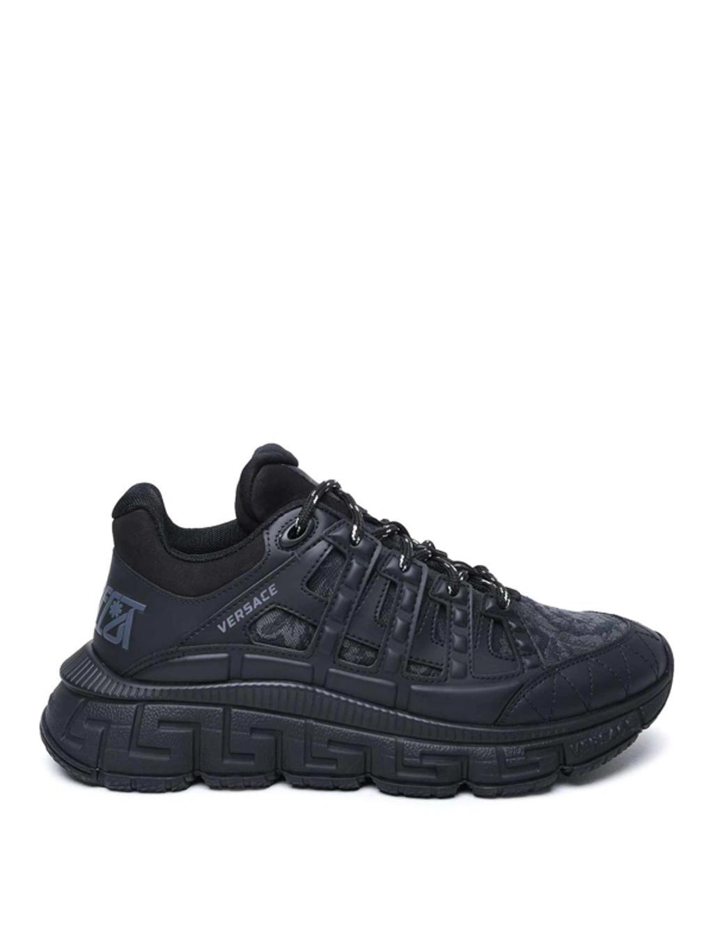 VERSACE Sneakers Trigreca In Black Product Image