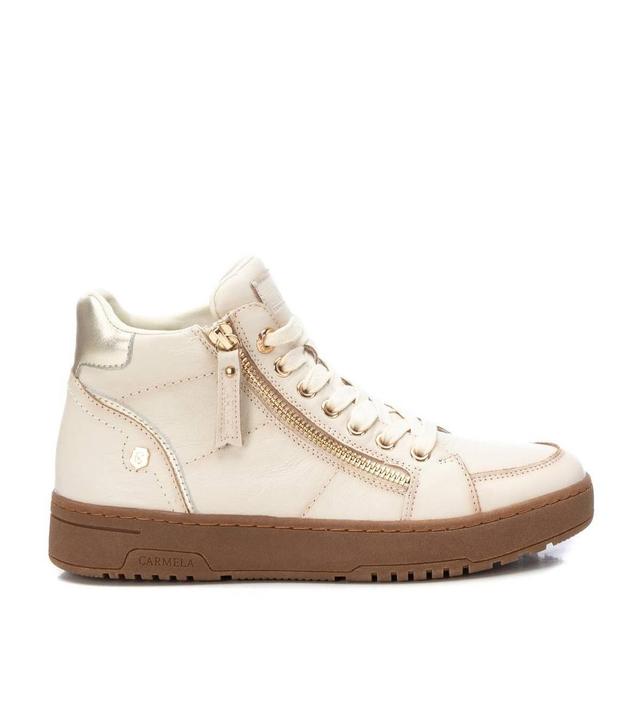 Carmela Collection Womens Leather High Top Sneakers By Xti Product Image