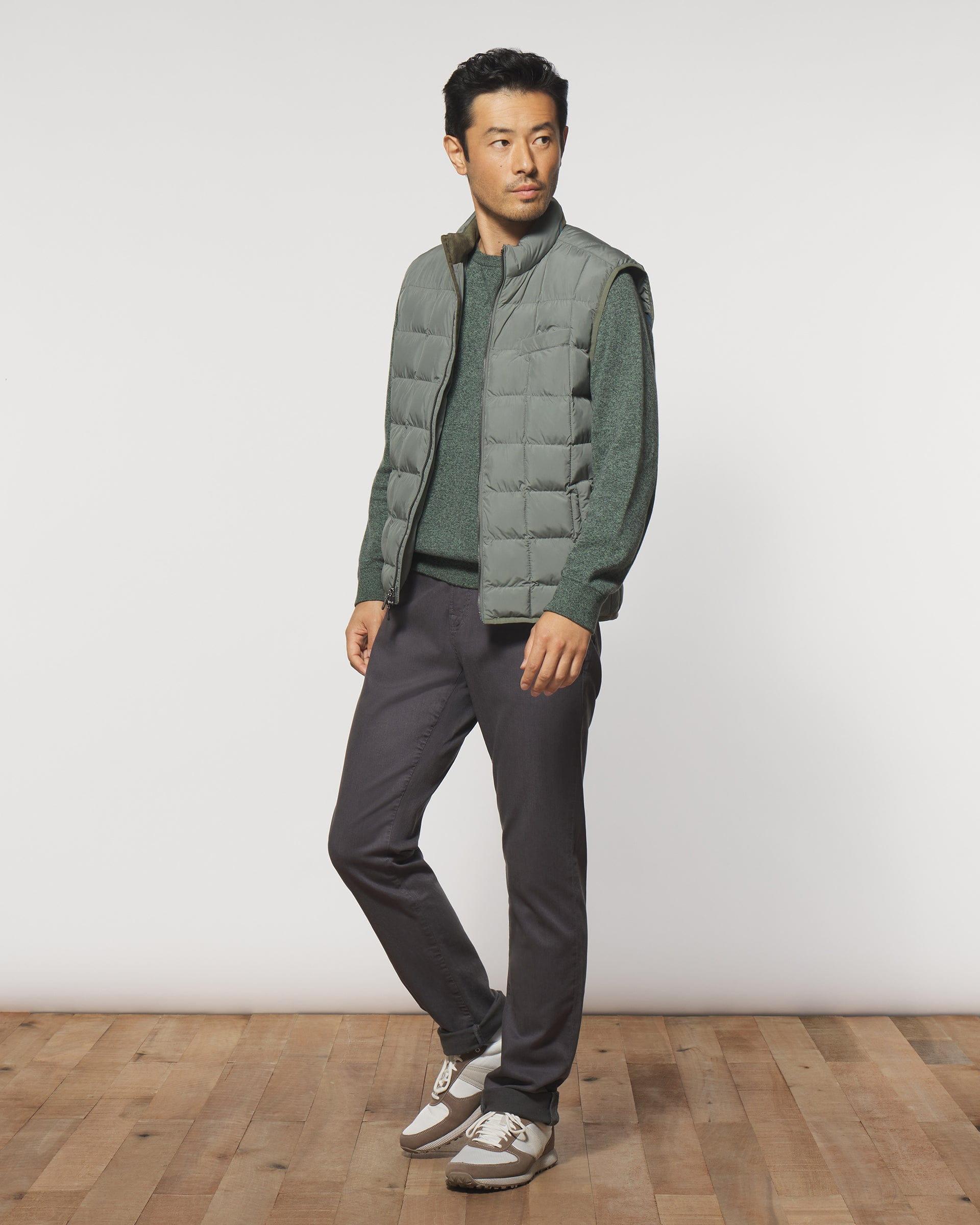 Enfield Zip Front Quilted Puffer Vest Product Image