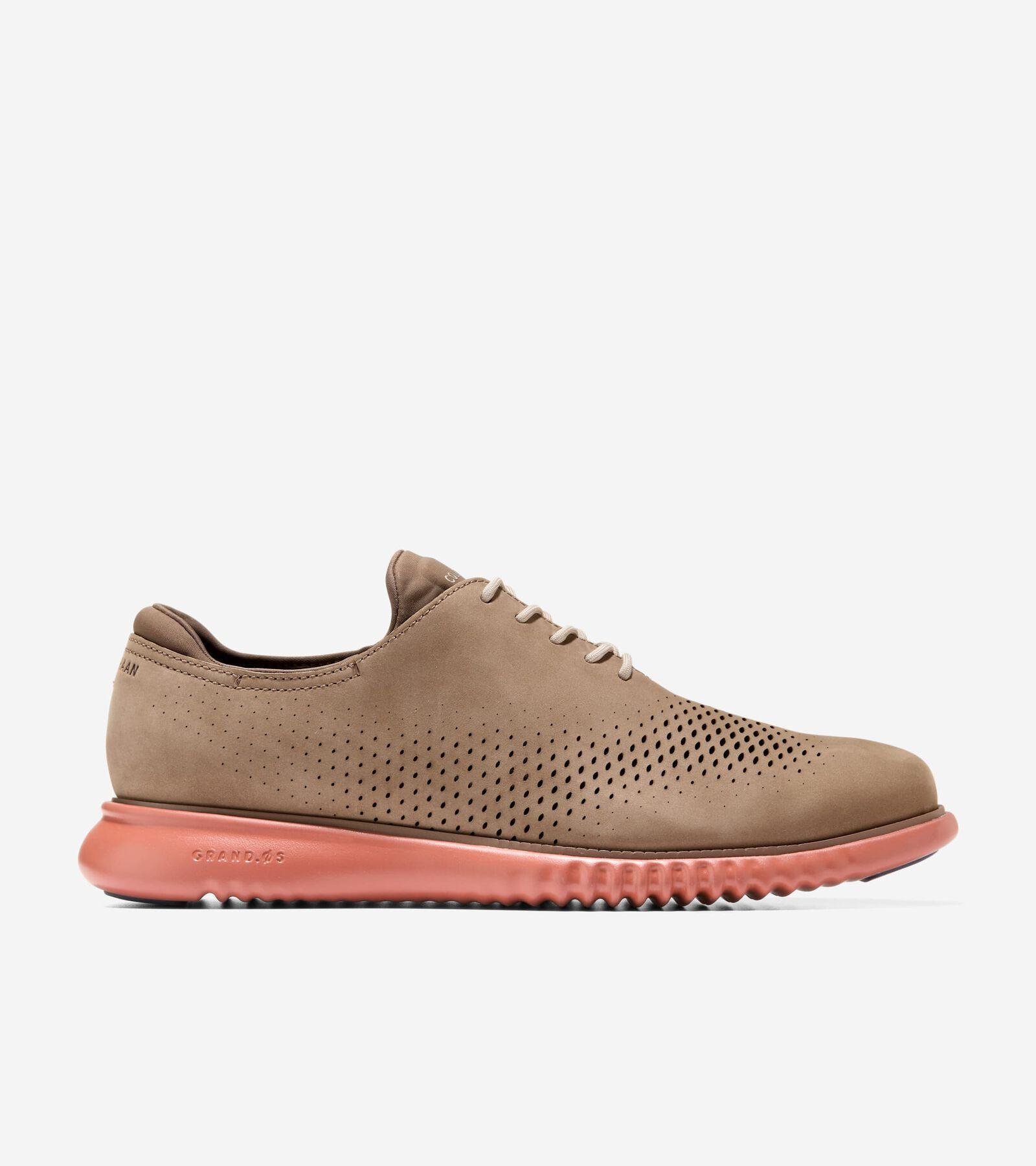 Cole Haan Mens 2.ZERGRAND Lined Laser Wingtip Oxford Product Image