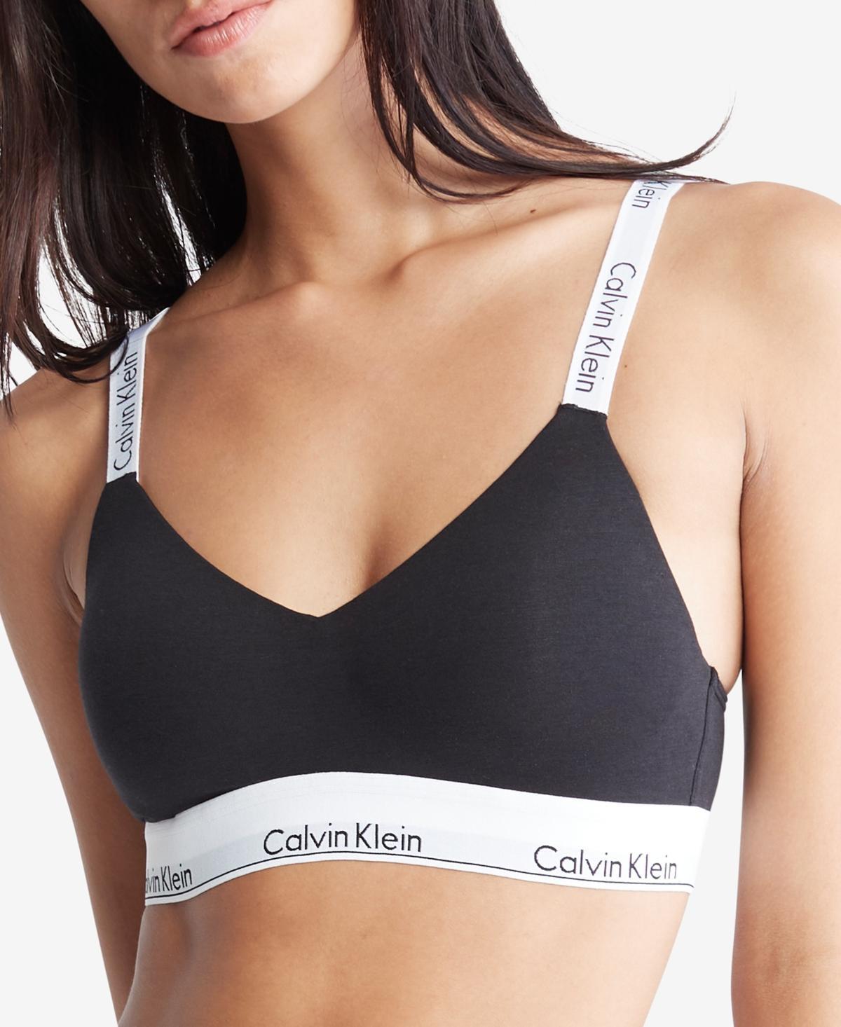 Calvin Klein Modern Cotton Lightly Lined Bralette QF7059, Womens Product Image