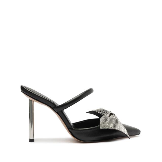 Mila Nappa Leather Pump - 9 Black Nappa Leather Product Image