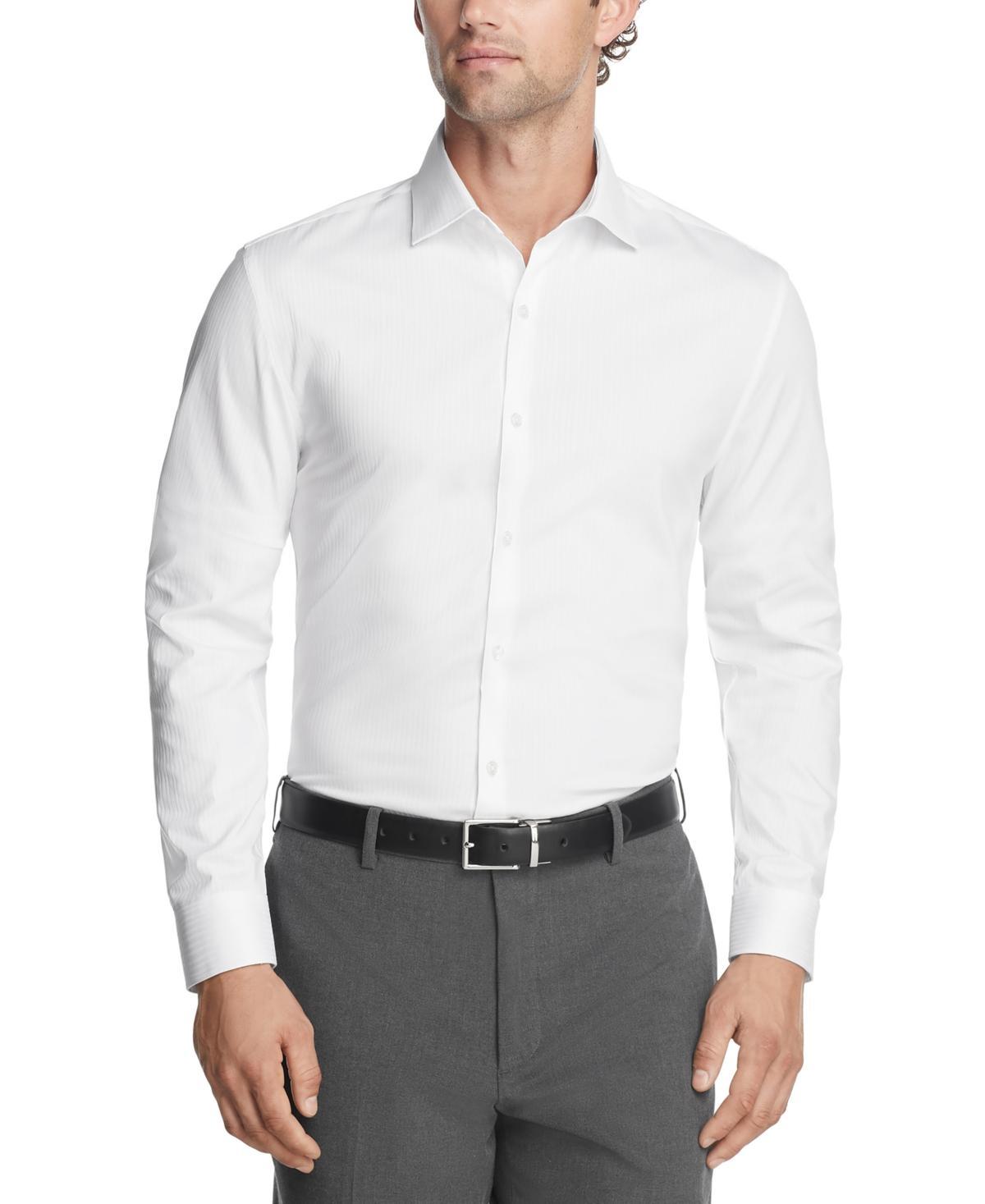 Men's Slim-Fit Flex Stretch Dress Shirt Product Image