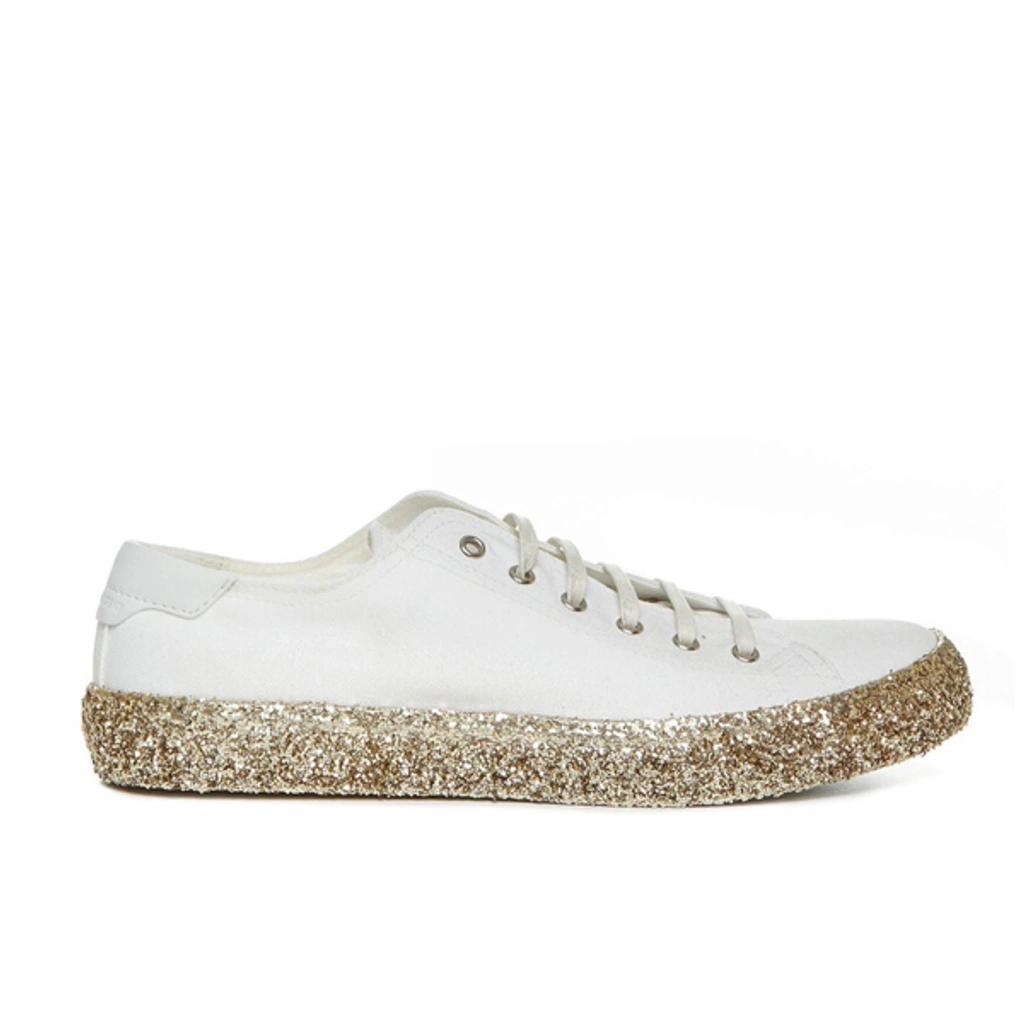 SAINT LAURENT Bedford Low-top Sneakers In White Product Image