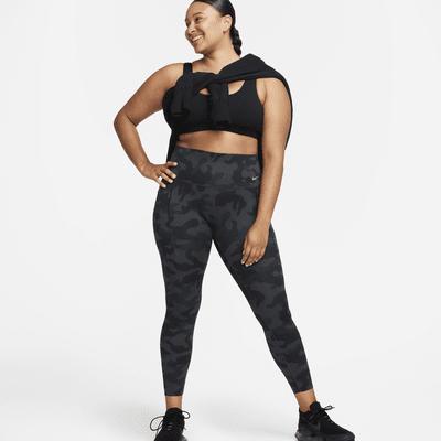 Nike Universa Women's Medium-Support High-Waisted 7/8 Camo Leggings with Pockets Product Image