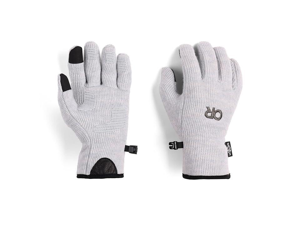 Outdoor Research Flurry Sensor Gloves (Grey Heather) Extreme Cold Weather Gloves Product Image