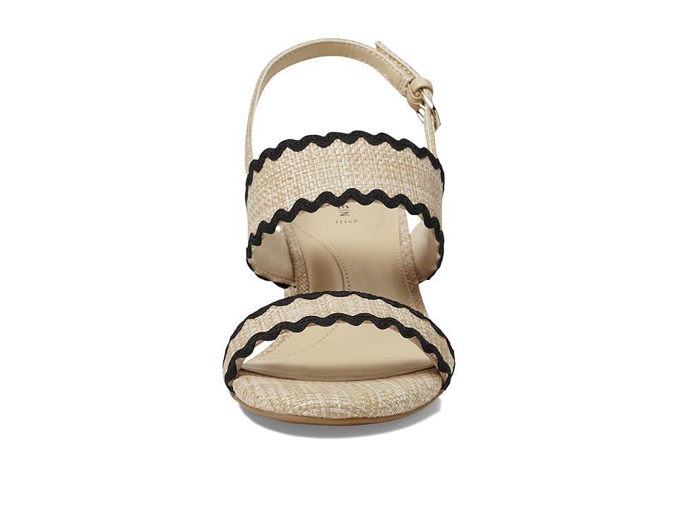 Anne Klein Raine (Natural/Black) Women's Sandals Product Image