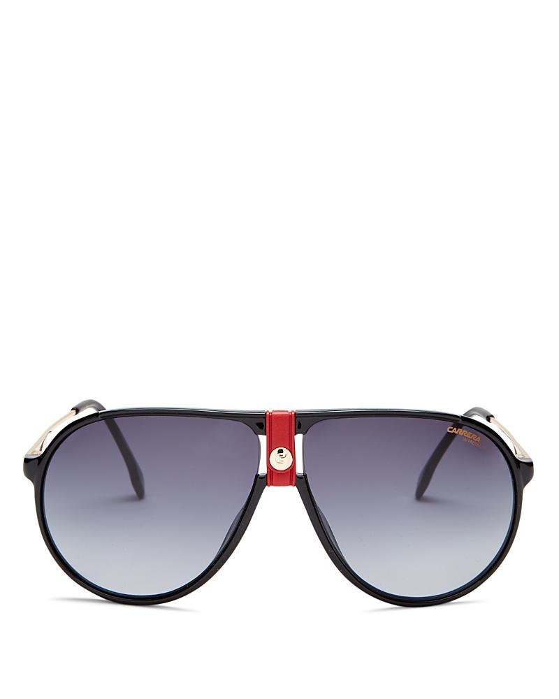 Carrera Brow Bar Aviator Sunglasses, 59mm Product Image